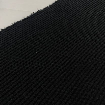 【中古品】【メンズ】 COMME des GARCONS コムデギャルソン LOW GAUGE KNIT PLEATS WRAP SKIRT AD2002 GG-S043 ローゲージニット 切替 プリーツラップ スカート ボトムス 151-261027-yo-13-teih サイズ：M カラー：ブラック 万代Net店