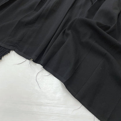 【中古品】【メンズ】 COMME des GARCONS コムデギャルソン LOW GAUGE KNIT PLEATS WRAP SKIRT AD2002 GG-S043 ローゲージニット 切替 プリーツラップ スカート ボトムス 151-261027-yo-13-teih サイズ：M カラー：ブラック 万代Net店
