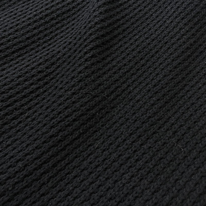 【中古品】【メンズ】 COMME des GARCONS コムデギャルソン LOW GAUGE KNIT PLEATS WRAP SKIRT AD2002 GG-S043 ローゲージニット 切替 プリーツラップ スカート ボトムス 151-261027-yo-13-teih サイズ：M カラー：ブラック 万代Net店