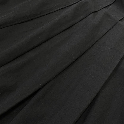 【中古品】【メンズ】 COMME des GARCONS コムデギャルソン LOW GAUGE KNIT PLEATS WRAP SKIRT AD2002 GG-S043 ローゲージニット 切替 プリーツラップ スカート ボトムス 151-261027-yo-13-teih サイズ：M カラー：ブラック 万代Net店