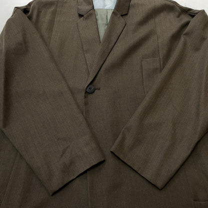 【中古品】【メンズ】 DULCAMARA ドゥルカマラ LONG COAT よそいき ロング コート アウター 140-261027-sa-11-teih サイズ：1 カラー：ブラウン 万代Net店