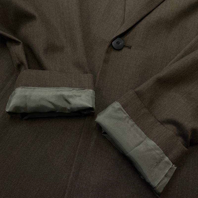 【中古品】【メンズ】 DULCAMARA ドゥルカマラ LONG COAT よそいき ロング コート アウター 140-261027-sa-11-teih サイズ：1 カラー：ブラウン 万代Net店