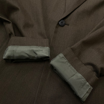 【中古品】【メンズ】 DULCAMARA ドゥルカマラ LONG COAT よそいき ロング コート アウター 140-261027-sa-11-teih サイズ：1 カラー：ブラウン 万代Net店