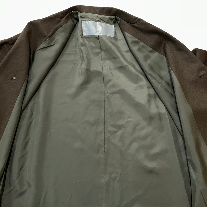 【中古品】【メンズ】 DULCAMARA ドゥルカマラ LONG COAT よそいき ロング コート アウター 140-261027-sa-11-teih サイズ：1 カラー：ブラウン 万代Net店