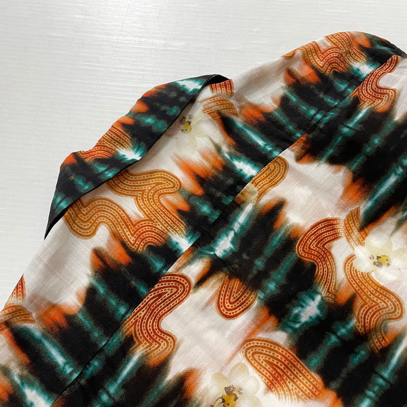 【中古品】【メンズ】 TOGA VIRILIS トーガ ビリリース 20SS CUPRA COTTON PRINT SHIRT TV01-FJ304 クプラ コットン プリント シャツ 長袖 トップス 140-261027-yo-09-teih サイズ：48 カラー：マルチ 万代Net店