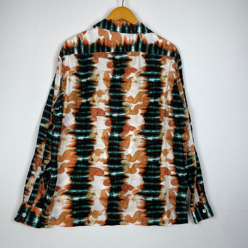 【中古品】【メンズ】 TOGA VIRILIS トーガ ビリリース 20SS CUPRA COTTON PRINT SHIRT TV01-FJ304 クプラ コットン プリント シャツ 長袖 トップス 140-261027-yo-09-teih サイズ：48 カラー：マルチ 万代Net店