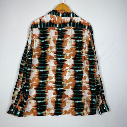 【中古品】【メンズ】 TOGA VIRILIS トーガ ビリリース 20SS CUPRA COTTON PRINT SHIRT TV01-FJ304 クプラ コットン プリント シャツ 長袖 トップス 140-261027-yo-09-teih サイズ：48 カラー：マルチ 万代Net店