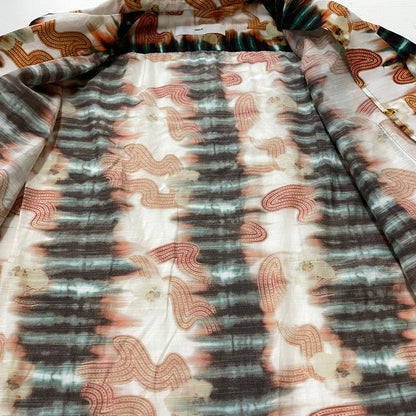 【中古品】【メンズ】 TOGA VIRILIS トーガ ビリリース 20SS CUPRA COTTON PRINT SHIRT TV01-FJ304 クプラ コットン プリント シャツ 長袖 トップス 140-261027-yo-09-teih サイズ：48 カラー：マルチ 万代Net店