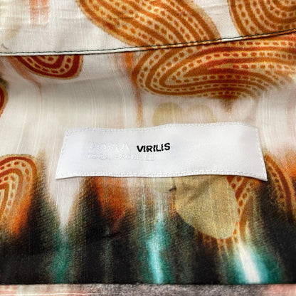 【中古品】【メンズ】 TOGA VIRILIS トーガ ビリリース 20SS CUPRA COTTON PRINT SHIRT TV01-FJ304 クプラ コットン プリント シャツ 長袖 トップス 140-261027-yo-09-teih サイズ：48 カラー：マルチ 万代Net店