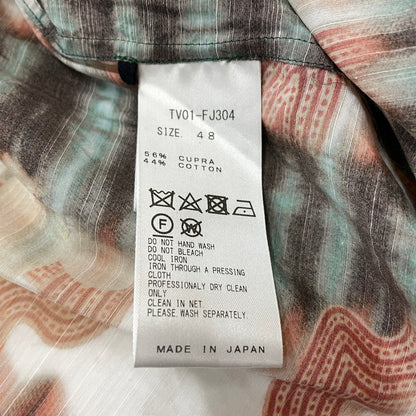 【中古品】【メンズ】 TOGA VIRILIS トーガ ビリリース 20SS CUPRA COTTON PRINT SHIRT TV01-FJ304 クプラ コットン プリント シャツ 長袖 トップス 140-261027-yo-09-teih サイズ：48 カラー：マルチ 万代Net店