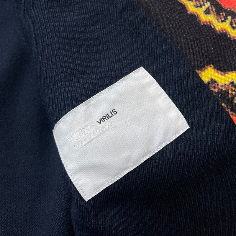 【中古品】【メンズ】 TOGA VIRILIS トーガ ビリリース PAISLEY BDU JACKET TV82-FC337 ペイズリー ミリタリー ジャケット ライトアウター 140-261027-yo-03-teih サイズ：46 カラー：総柄 万代Net店
