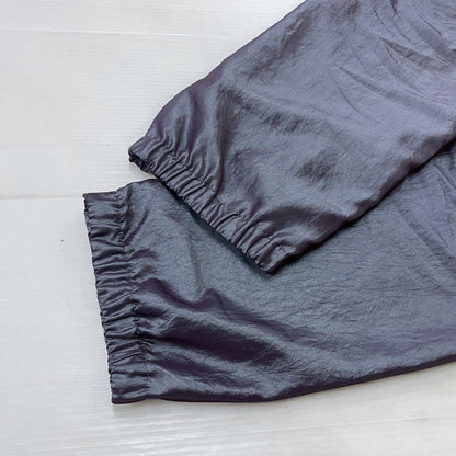 【中古品】【メンズ】 DOUBLET ダブレット 19SS CHAOS EMBROIDERY CHAMBRAY PANTS 19SS09PT94 カオス エンブロイダリー シャンブレー パンツ ボトムス 151-261027-yo-15-teih サイズ：M カラー：パープル 万代Net店