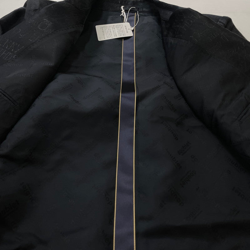 【中古品】【メンズ】 DOUBLET ダブレット GIFT BOX TAILORED JACKET 21SS01JK36 ギフトボックス テーラード ジャケット ライトアウター 140-261027-yo-07-teih サイズ：M カラー：ブラック 万代Net店