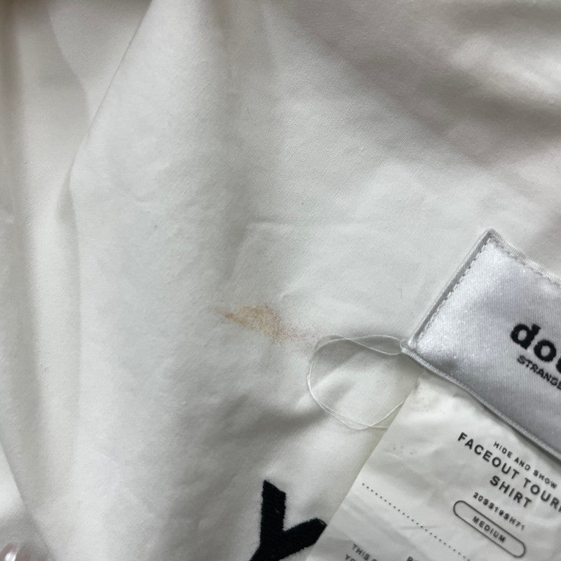 【中古品】【メンズ】 DOUBLET ダブレット 20SS FACEOUT TOURIST SHIRT 20SS19SH71 フェイスアウト ツーリスト シャツ 長袖 トップス 140-261027-yo-08-teih サイズ：M カラー：ブラウン/ホワイト 万代Net店