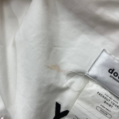 【中古品】【メンズ】 DOUBLET ダブレット 20SS FACEOUT TOURIST SHIRT 20SS19SH71 フェイスアウト ツーリスト シャツ 長袖 トップス 140-261027-yo-08-teih サイズ：M カラー：ブラウン/ホワイト 万代Net店
