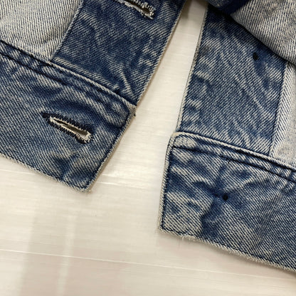 【中古品】【メンズ】 NAMACHEKO ナマチェコ 21AW BIKER DENIM VEST BLACK 2021年秋冬 バイカー デニム ベスト ブラック トップス 141-261027-sa-12-teih サイズ：L カラー：ブラック 万代Net店