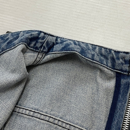 【中古品】【メンズ】 NAMACHEKO ナマチェコ 21AW BIKER DENIM VEST BLACK 2021年秋冬 バイカー デニム ベスト ブラック トップス 141-261027-sa-12-teih サイズ：L カラー：ブラック 万代Net店