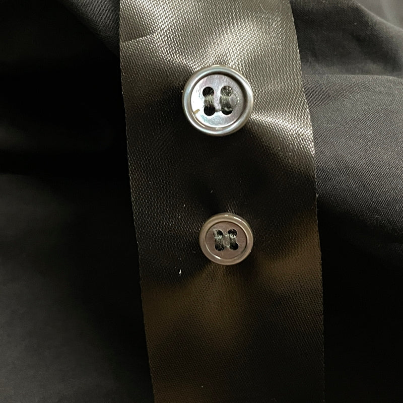 【現状渡し品】【レディース】 JW ANDERSON ジェイダブリュー アンダーソン PADLOCK STRAP SHIRT DRESS パドロック ストラップ シャツ ドレス ワンピース 168-261027-sa-13-teih サイズ：S カラー：ブラック 万代Net店