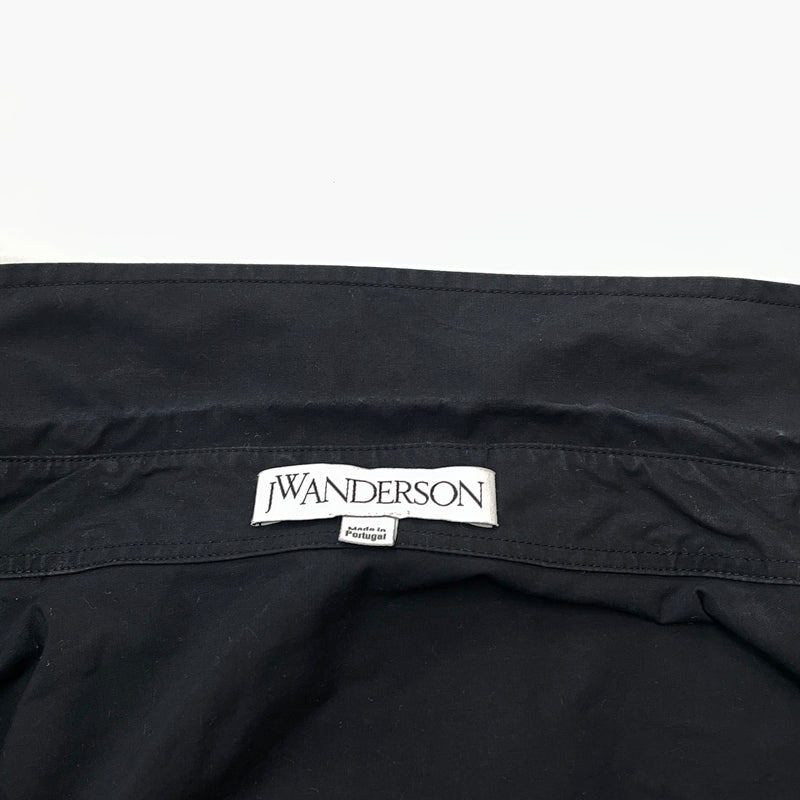 【現状渡し品】【レディース】 JW ANDERSON ジェイダブリュー アンダーソン PADLOCK STRAP SHIRT DRESS パドロック ストラップ シャツ ドレス ワンピース 168-261027-sa-13-teih サイズ：S カラー：ブラック 万代Net店