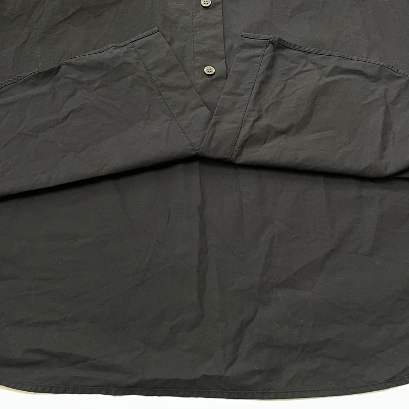 【現状渡し品】【レディース】 JW ANDERSON ジェイダブリュー アンダーソン PADLOCK STRAP SHIRT DRESS パドロック ストラップ シャツ ドレス ワンピース 168-261027-sa-13-teih サイズ：S カラー：ブラック 万代Net店