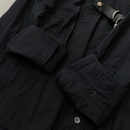 【現状渡し品】【レディース】 JW ANDERSON ジェイダブリュー アンダーソン PADLOCK STRAP SHIRT DRESS パドロック ストラップ シャツ ドレス ワンピース 168-261027-sa-13-teih サイズ：S カラー：ブラック 万代Net店