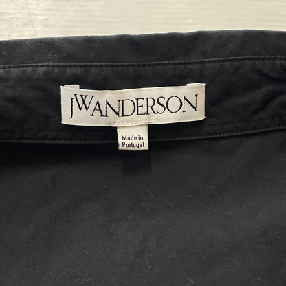 【現状渡し品】【レディース】 JW ANDERSON ジェイダブリュー アンダーソン PADLOCK STRAP SHIRT DRESS パドロック ストラップ シャツ ドレス ワンピース 168-261027-sa-13-teih サイズ：S カラー：ブラック 万代Net店