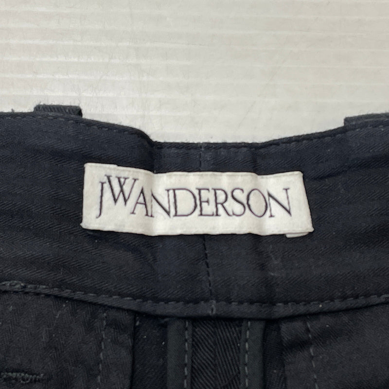 【中古品】【メンズ】 JW ANDERSON ジェイダブリュ アンダーソン CROPPED TROUSERS クロップド トラウザー ボトムス 152-261027-sa-15-teih サイズ：36 カラー：ブラック 万代Net店