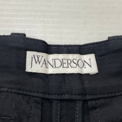 【中古品】【メンズ】 JW ANDERSON ジェイダブリュ アンダーソン CROPPED TROUSERS クロップド トラウザー ボトムス 152-261027-sa-15-teih サイズ：36 カラー：ブラック 万代Net店