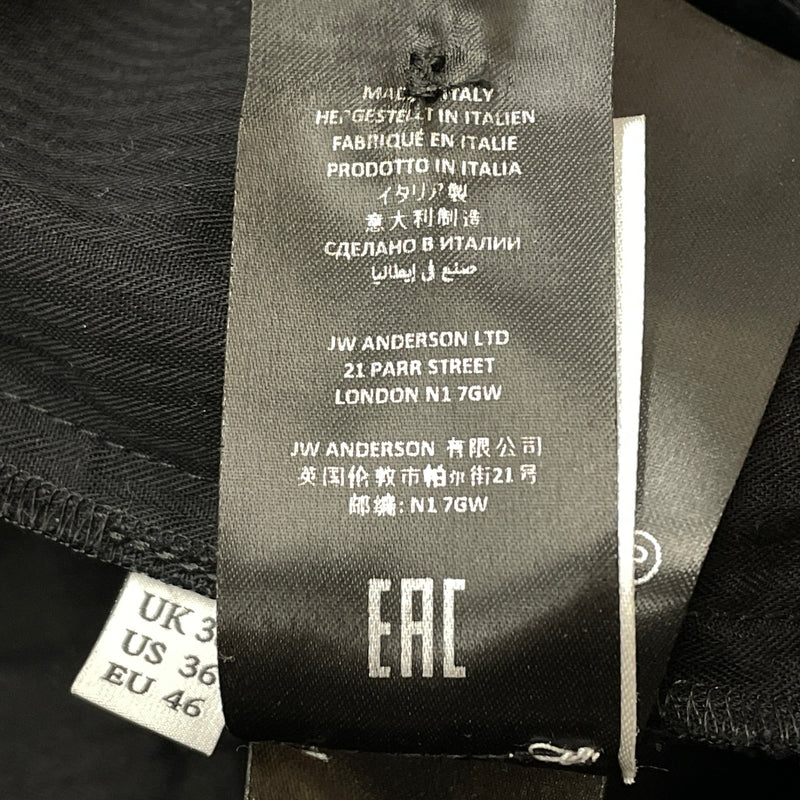 【中古品】【メンズ】 JW ANDERSON ジェイダブリュ アンダーソン CROPPED TROUSERS クロップド トラウザー ボトムス 152-261027-sa-15-teih サイズ：36 カラー：ブラック 万代Net店