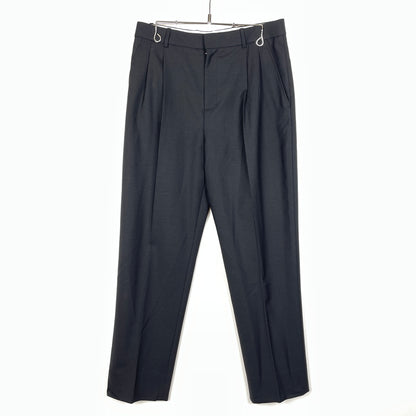 【中古品】【メンズ】 ALEXANDER WANG アレキサンダーワン TAPERED SLACKS PANT テーパード スラックス パンツ ボトムス 152-261027-sa-16-teih サイズ：M カラー：ブラック 万代Net店