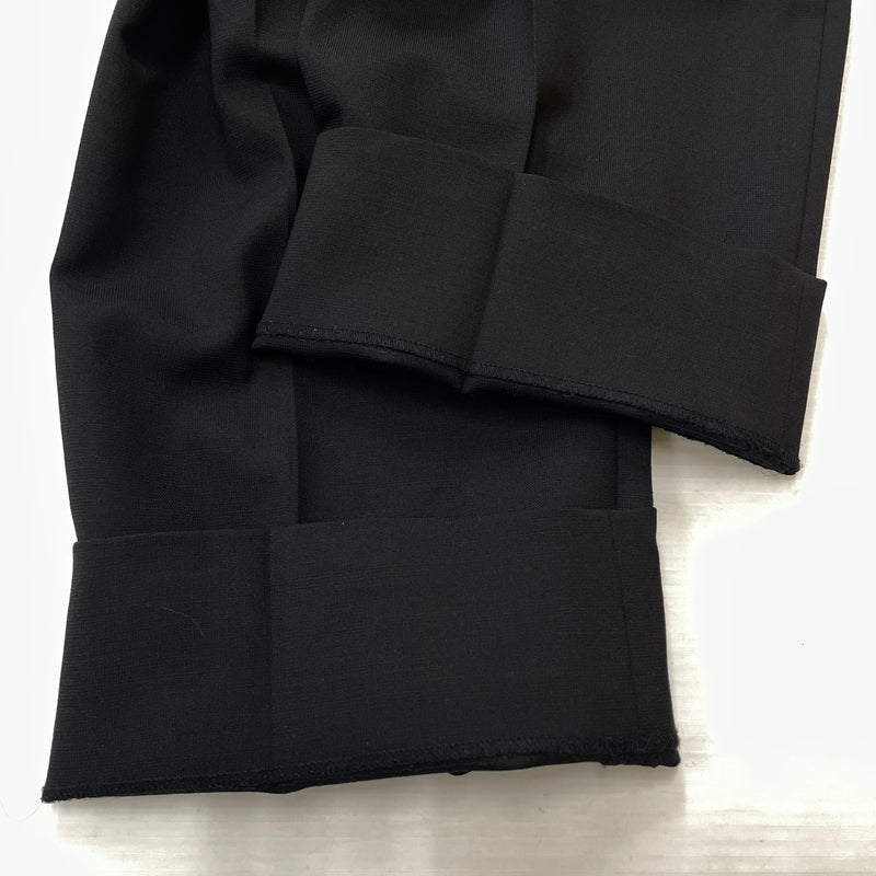 【中古品】【メンズ】 ALEXANDER WANG アレキサンダーワン TAPERED SLACKS PANT テーパード スラックス パンツ ボトムス 152-261027-sa-16-teih サイズ：M カラー：ブラック 万代Net店
