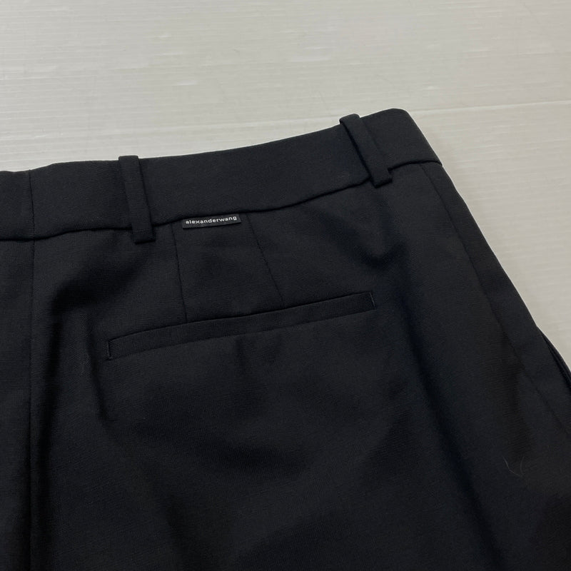 【中古品】【メンズ】 ALEXANDER WANG アレキサンダーワン TAPERED SLACKS PANT テーパード スラックス パンツ ボトムス 152-261027-sa-16-teih サイズ：M カラー：ブラック 万代Net店