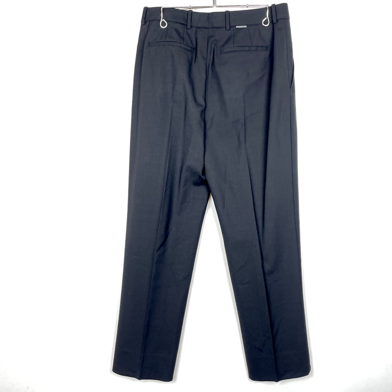【中古品】【メンズ】 ALEXANDER WANG アレキサンダーワン TAPERED SLACKS PANT テーパード スラックス パンツ ボトムス 152-261027-sa-16-teih サイズ：M カラー：ブラック 万代Net店
