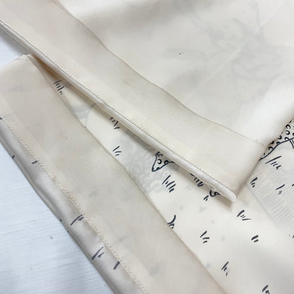【中古品】【メンズ/レディース】 MARINE SERRE マリーン・セル WHITE LINE UNISEX LUNAR LOUNGE PANTS ホワイトライン ユニセックス ルナ ラウンジパンツ ボトムス 152-261027-yo-18-teih サイズ：S カラー：ホワイト 万代Net店