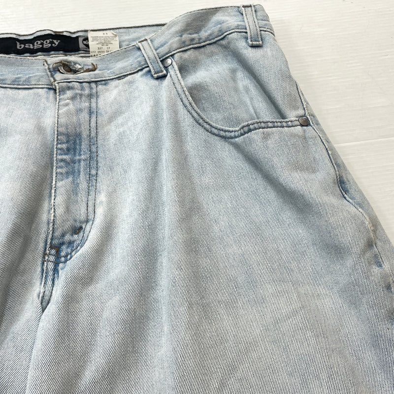 【中古品】【メンズ】 LEVI'S リーバイス 787 90’s SILVER TAB 570 BAGGY JEANS 90年代 シルバー タブ バーギージーンズ ボトムス デニム 156-261027-sa-17-teih サイズ：36 カラー：インディゴ 万代Net店