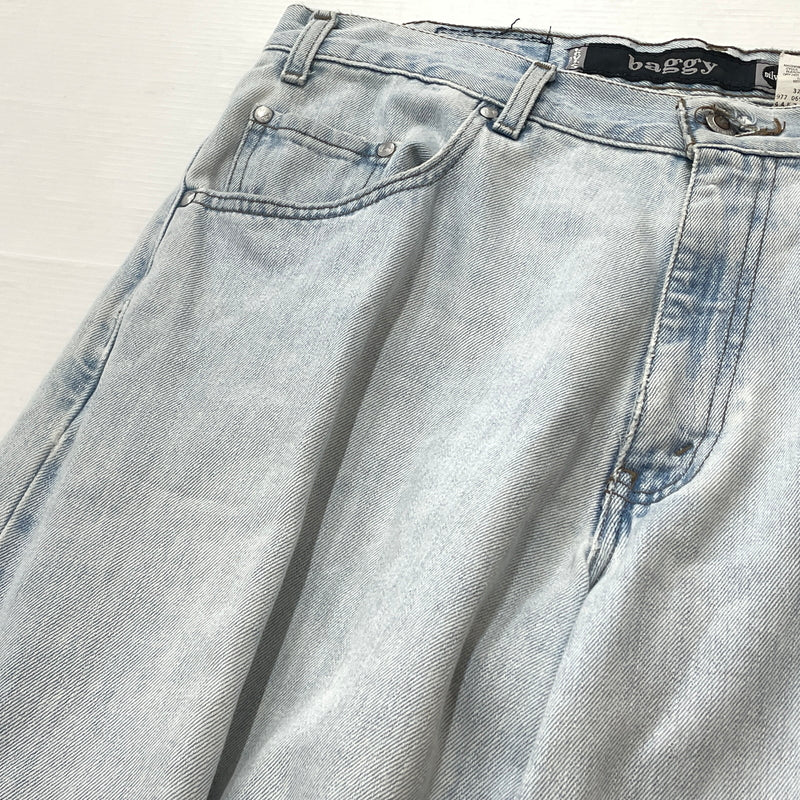 【中古品】【メンズ】 LEVI'S リーバイス 787 90’s SILVER TAB 570 BAGGY JEANS 90年代 シルバー タブ バーギージーンズ ボトムス デニム 156-261027-sa-17-teih サイズ：36 カラー：インディゴ 万代Net店