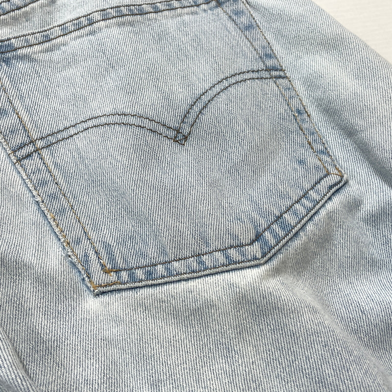 【中古品】【メンズ】 LEVI'S リーバイス 787 90’s SILVER TAB 570 BAGGY JEANS 90年代 シルバー タブ バーギージーンズ ボトムス デニム 156-261027-sa-17-teih サイズ：36 カラー：インディゴ 万代Net店