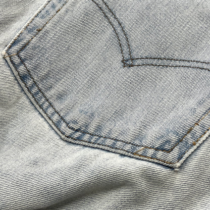 【中古品】【メンズ】 LEVI'S リーバイス 787 90’s SILVER TAB 570 BAGGY JEANS 90年代 シルバー タブ バーギージーンズ ボトムス デニム 156-261027-sa-17-teih サイズ：36 カラー：インディゴ 万代Net店