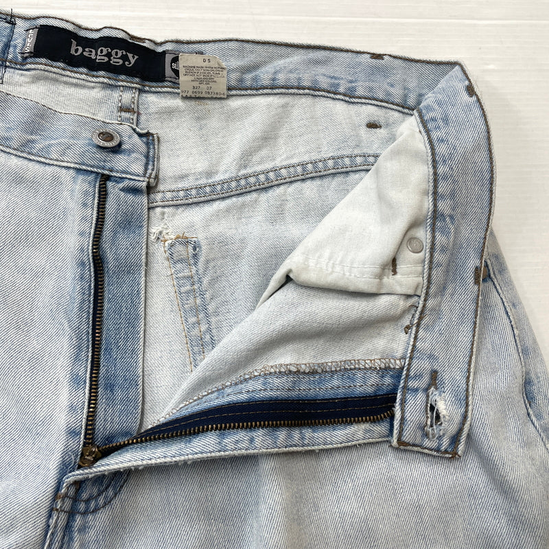【中古品】【メンズ】 LEVI'S リーバイス 787 90’s SILVER TAB 570 BAGGY JEANS 90年代 シルバー タブ バーギージーンズ ボトムス デニム 156-261027-sa-17-teih サイズ：36 カラー：インディゴ 万代Net店