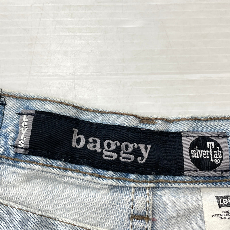 【中古品】【メンズ】 LEVI'S リーバイス 787 90’s SILVER TAB 570 BAGGY JEANS 90年代 シルバー タブ バーギージーンズ ボトムス デニム 156-261027-sa-17-teih サイズ：36 カラー：インディゴ 万代Net店
