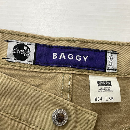 【中古品】【メンズ】 LEVI'S リーバイス 549 90’s SILVER TAB 561 BAGGY COLOR JEANS 90年代 シルバータブ バギー ジーンズ ボトムス デニム 156-261027-sa-18-teih サイズ：34 カラー：ブラウン 万代Net店