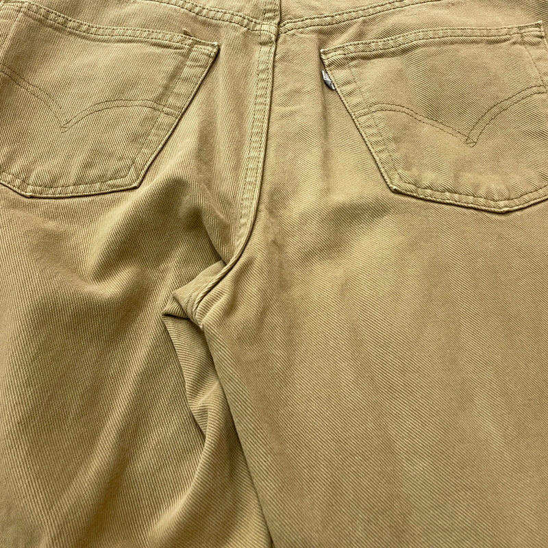 【中古品】【メンズ】 LEVI'S リーバイス 549 90’s SILVER TAB 561 BAGGY COLOR JEANS 90年代 シルバータブ バギー ジーンズ ボトムス デニム 156-261027-sa-18-teih サイズ：34 カラー：ブラウン 万代Net店