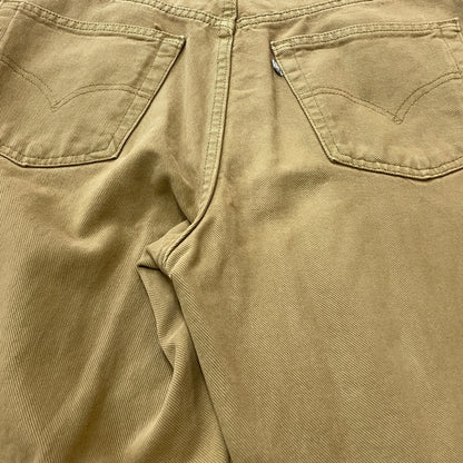 【中古品】【メンズ】 LEVI'S リーバイス 549 90’s SILVER TAB 561 BAGGY COLOR JEANS 90年代 シルバータブ バギー ジーンズ ボトムス デニム 156-261027-sa-18-teih サイズ：34 カラー：ブラウン 万代Net店
