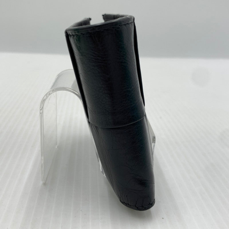 【中古品】【メンズ/レディース】 BOTTEGA VENETA ボッテガ・ヴェネタ マキシイントレチャート 二つ折り財布 コインケース 札入れ カードケース 181-261024-ko-06-teih カラー：ブラック 万代Net店