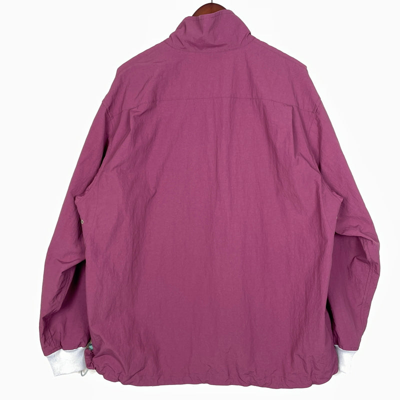 【中古品】【メンズ】 T.CABLIN ティーカブリン HALF ZIP JACKET TCAB-UNP-SP-001 ハーフ ジップ ジャケット アウター 140-261027-sa-09-teih サイズ：F カラー：ボルドー 万代Net店