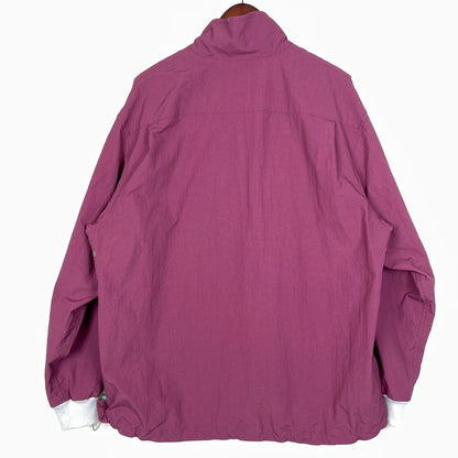 【中古品】【メンズ】 T.CABLIN ティーカブリン HALF ZIP JACKET TCAB-UNP-SP-001 ハーフ ジップ ジャケット アウター 140-261027-sa-09-teih サイズ：F カラー：ボルドー 万代Net店