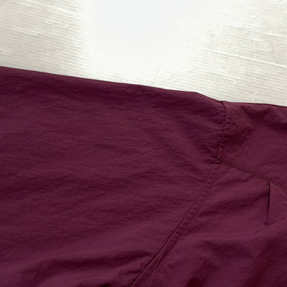 【中古品】【メンズ】 T.CABLIN ティーカブリン HALF ZIP JACKET TCAB-UNP-SP-001 ハーフ ジップ ジャケット アウター 140-261027-sa-09-teih サイズ：F カラー：ボルドー 万代Net店
