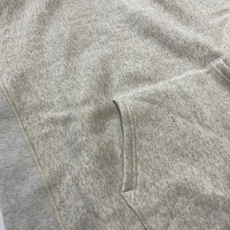 【中古品】【メンズ】 Champion チャンピオン TRUE TO ARCHIVES PULLOVER AFTER HOODED SWEAT SHIRTS C3-D106 トゥルートゥーアーカイブス プルオーバー スウェット トップス 後付けパーカー 145-261027-yo-10-teih サイズ：L カラー：シルバーグレー 万代Net店