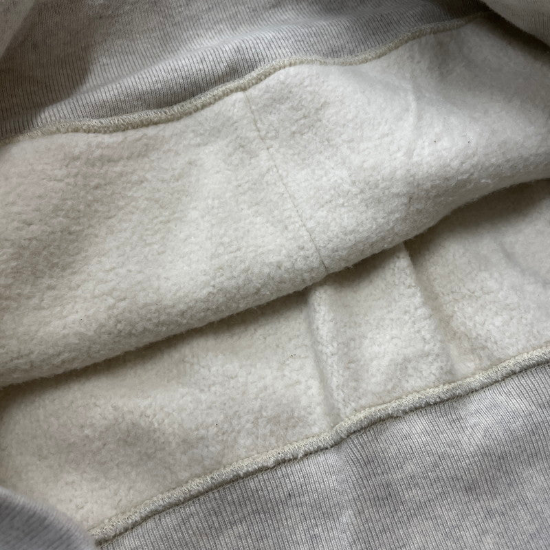 【中古品】【メンズ】 Champion チャンピオン TRUE TO ARCHIVES PULLOVER AFTER HOODED SWEAT SHIRTS C3-D106 トゥルートゥーアーカイブス プルオーバー スウェット トップス 後付けパーカー 145-261027-yo-10-teih サイズ：L カラー：シルバーグレー 万代Net店