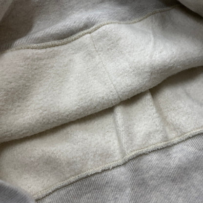 【中古品】【メンズ】 Champion チャンピオン TRUE TO ARCHIVES PULLOVER AFTER HOODED SWEAT SHIRTS C3-D106 トゥルートゥーアーカイブス プルオーバー スウェット トップス 後付けパーカー 145-261027-yo-10-teih サイズ：L カラー：シルバーグレー 万代Net店